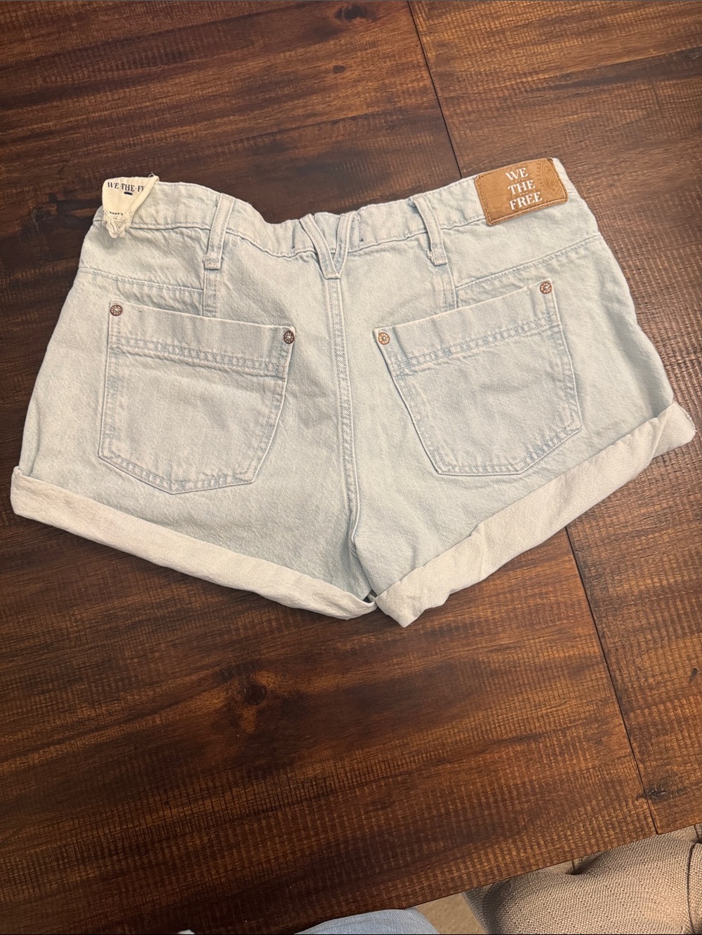 Free People we the free beginner’s luck jean shorts - Picture 4 of 5